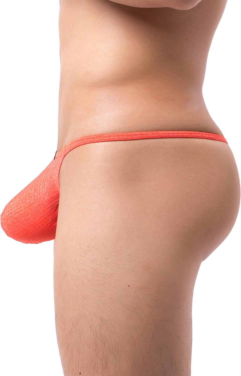 iKingsky Men's Big Pouch G-string Sexy Breathable Y-back Thong Underwear Low Rise Spandex Swimming Under Panties for Men - Image 3