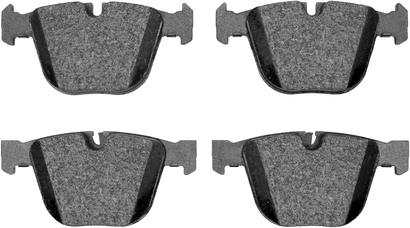R1 Concepts Rear Optimum Oep Brake Pads For 2010-2017 BMW 535i, 550i; 2015 BMW 740Ld xDrive; 2011-2015 740Li, 750Li, Alpina B7, Alpina B7L; 2010-2015 750i |Automotive Replacement Brake Pads