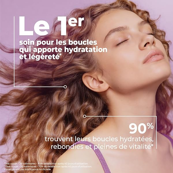 ENERGIE FRUIT Coco Curl - Crème Coiffante Hydratation & Définition Boucles - Soin Démêlant Anti-Frisottis - Cheveux ondulés à bouclés - Huile de coco BIO - 98% Origine Naturelle - 200ML - 3