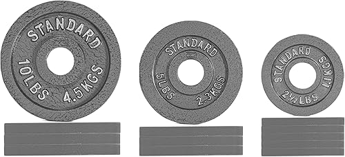 Miniatura 16 de CAP Barbell Juego de pesas olímpicas de hierro fundido de 2 pulgadas | 75-285 libras | Múltiples opciones