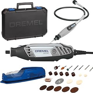 Dremel 3000-25 - Multiherramienta + eje flexible y maletín con 25 accesorios
