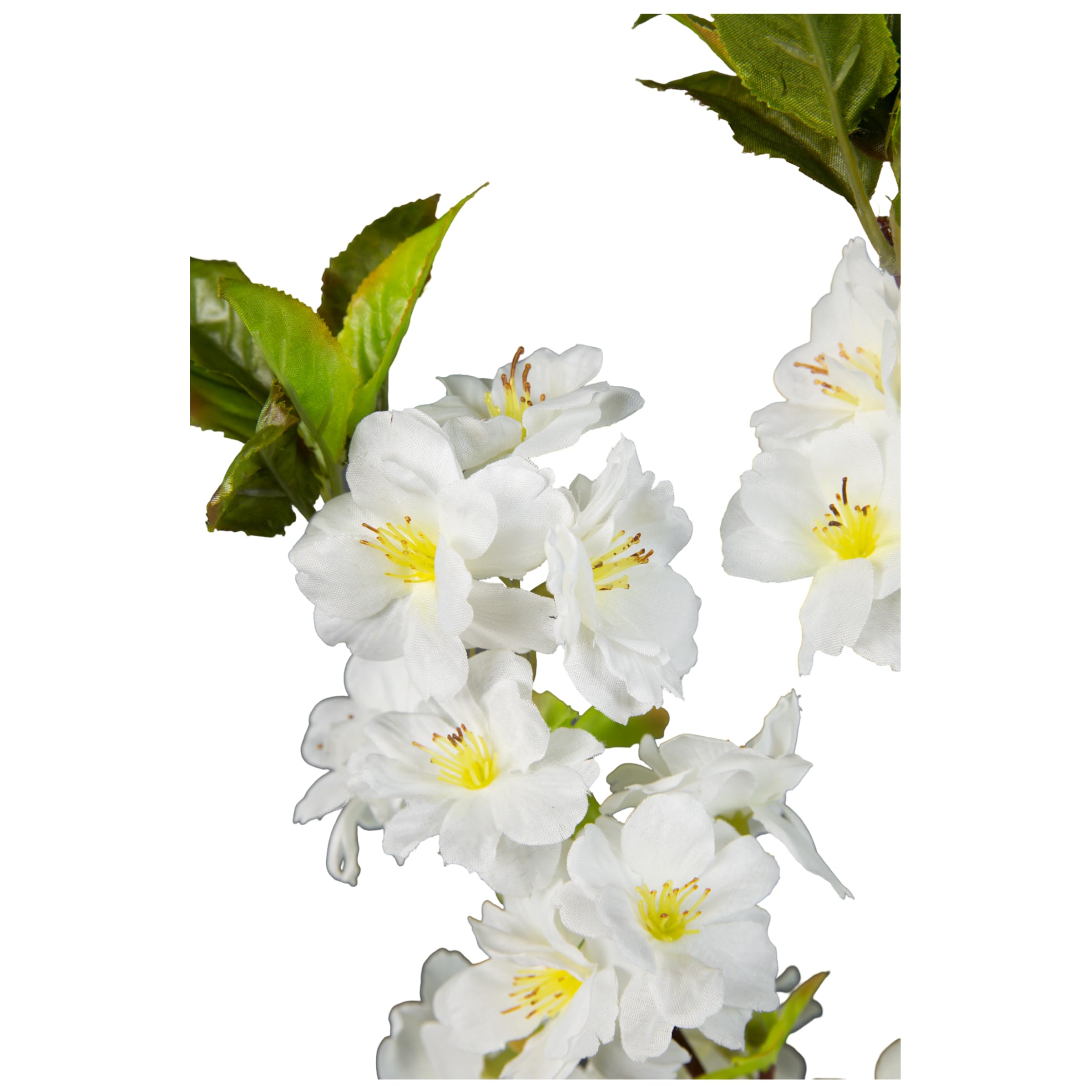 Amazon.de: Kirschbltenzweig 105cm wei ZF Kunstblumen Seidenblumen  knstliche Kirschblten Zweige Blumen