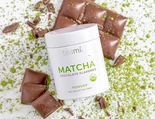 Miniatura 6 de Teami Paquete de bienestar definitivo polvo de superalimentos de chocolate matcha y verduras para energía, salud digestiva y alivio de la hinchazón