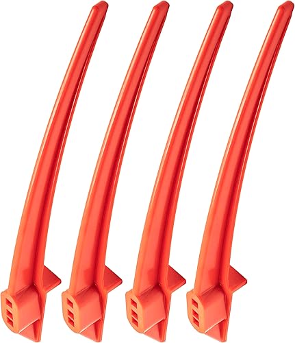 Extreme Max 3005.4377 - Púas de repuesto para rastrillo de estaca resistente para malezas acuáticas (3005.4371) - Paquete de 4