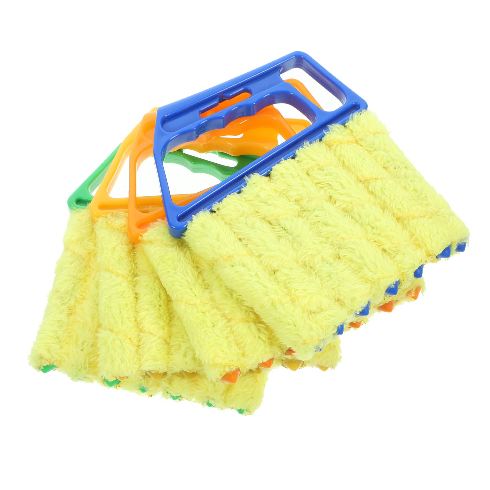 Cepillo De Limpieza Limpiador Cepillo para Persianas Reutilizable Plumero De Persianas Removible Cepillo para Polvo De Persianas El Plastico 4 Piezas X 4