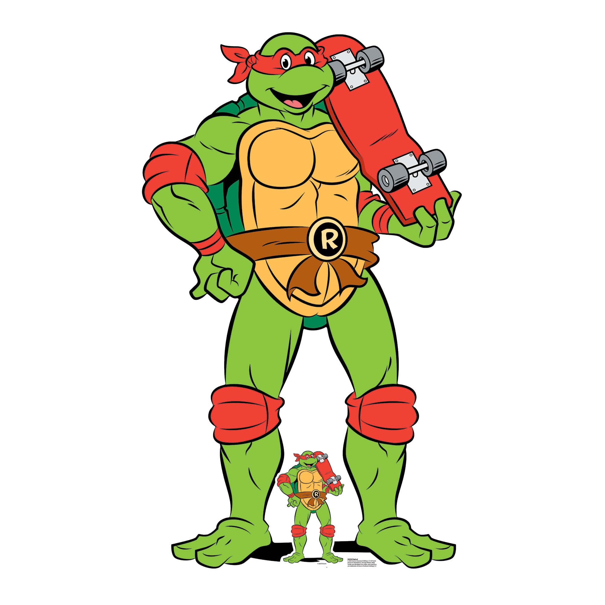 Star Cutouts SC4765 Teenage Mutant Ninja Turtles Raphael Cardboard Cutout – 133cm Life-Size Display for Parties, Events & Collectors