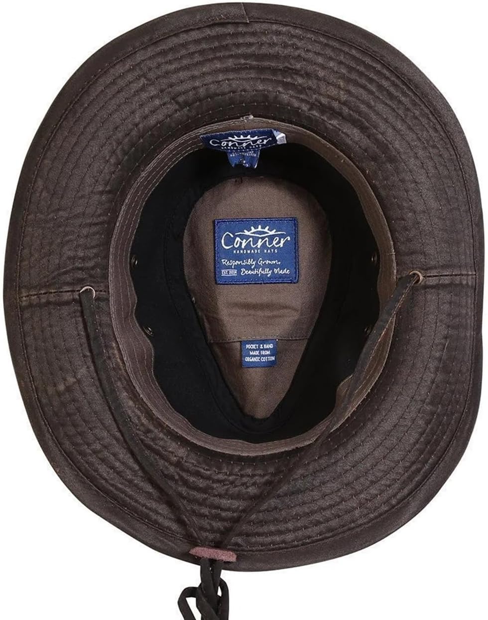 Conner Hats Bounty Hunter Water Resistant Cotton Hat - UPF 50+ Outdoor Sun image 2
