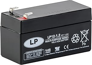 LANDPORT Battery NSA LP12-1.2 T1 VDs 97 x 43 x 52 mm 1.2 Ah Compatible with Mercedes, Land Rover N000000004039 LR02495 – Support Battery
