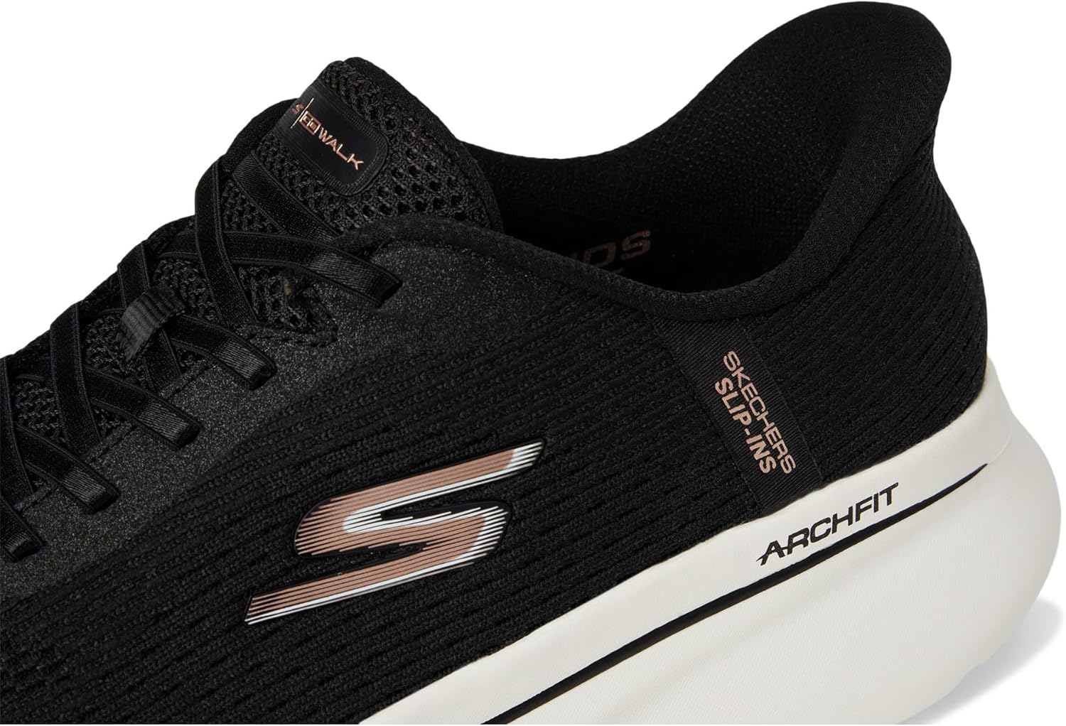 Skechers Womens Go Walk Arch Fit N-Joy Ria Hands Free Slip-ins - Image 6