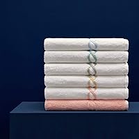 Vista 3 de Superior 1000 Gram - Toalla de baño (algodón egipcio, tamaño grande, 63 x 31, 1 pieza, Azul Cadena)