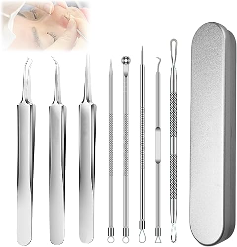 Usiveinborn - Removedor de puntos negros mejorado, pinzas Usiveinborn para puntos negros, pinzas profesionales mejoradas para eliminar puntos