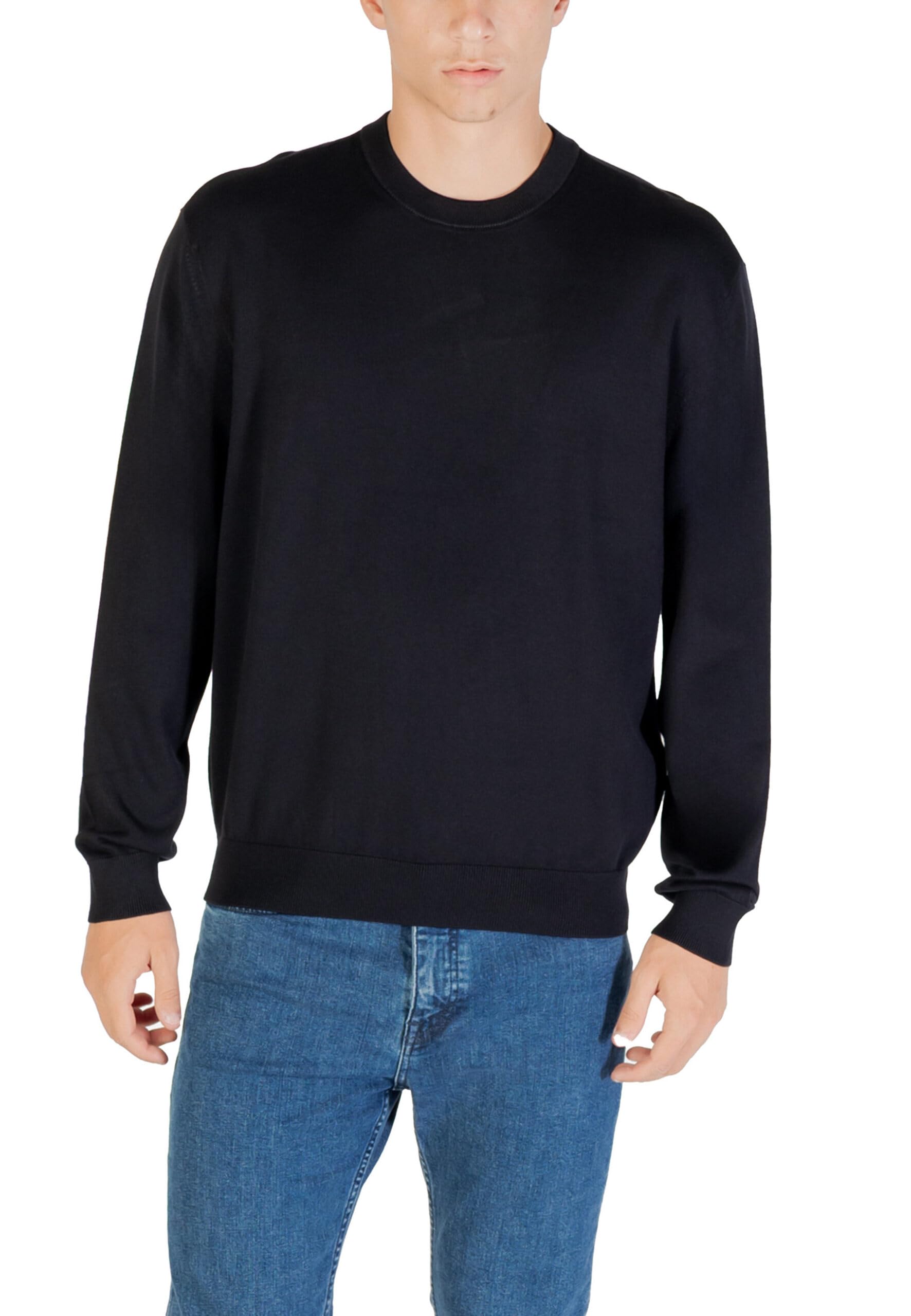 Armani Exchange Pull XM001278 AF10454 Bleu en maille de qualité supérieure - 4