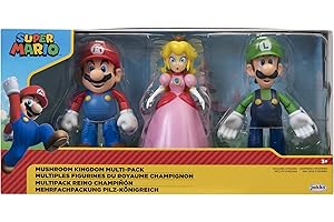 Peach Figure - Nintendo Mushroom Kingdom Collectible Set