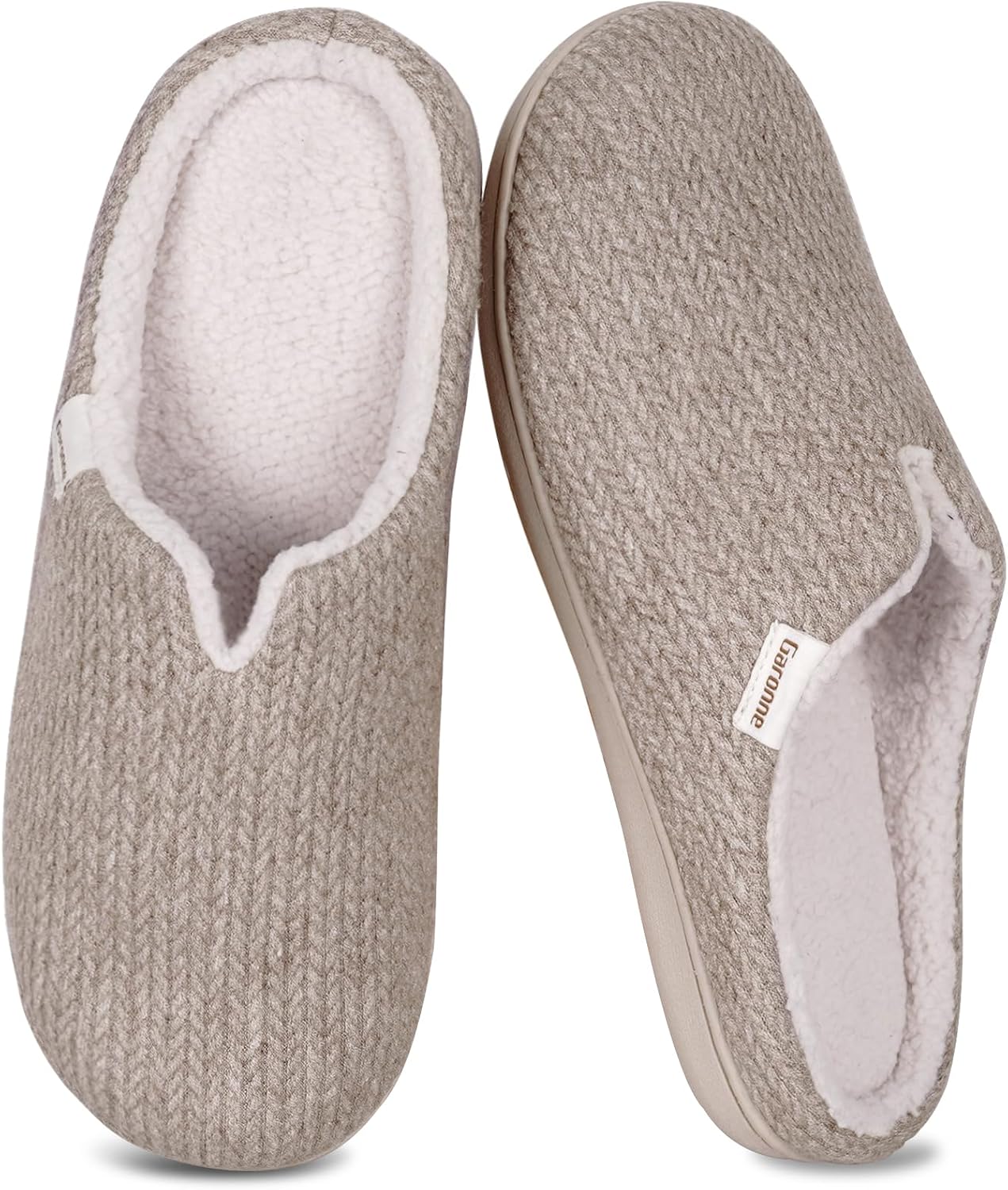 Pantuflas Mujer Garonne V-Neck Memory Foam Slip-On
