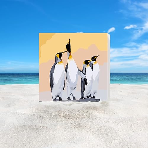 Miniatura 3 de SANWEITU Pintura de Halloween por número para principiantes, lienzo enmarcado por número para adultos, pintura de calabaza de Halloween para