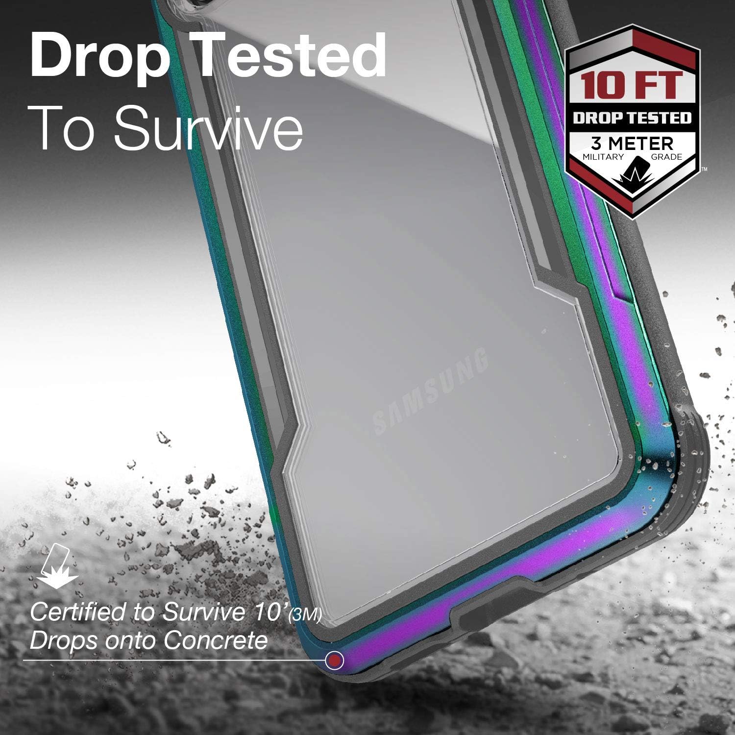 Grеаtеѕt Prоduсt Raptic Shield, Samsung Galaxy S20 (Formerly X-Doria Shield) - Military Grade Drop Tested, Anodized Aluminum, TPU, and Polycarbonate Protective Case, Samsung Galaxy S20, Iridescent Bеѕt Dеаl Prоduсt Raptic Shield, Samsung Galaxy S20 (Formerly X-Doria Shield) - Military Grade Drop Tested, Anodized Aluminum, TPU, and Polycarbonate Protective Case, Samsung Galaxy S20, Iridescent