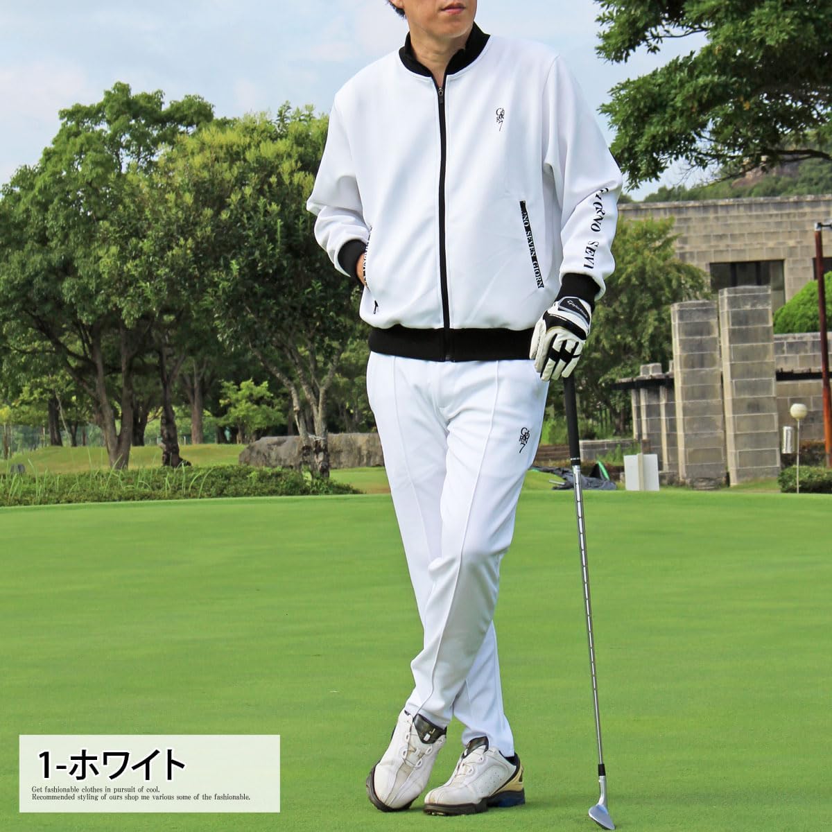 MC MensCasual ゴルフウェア メンズ セットアップ 上下セット ゴルフ