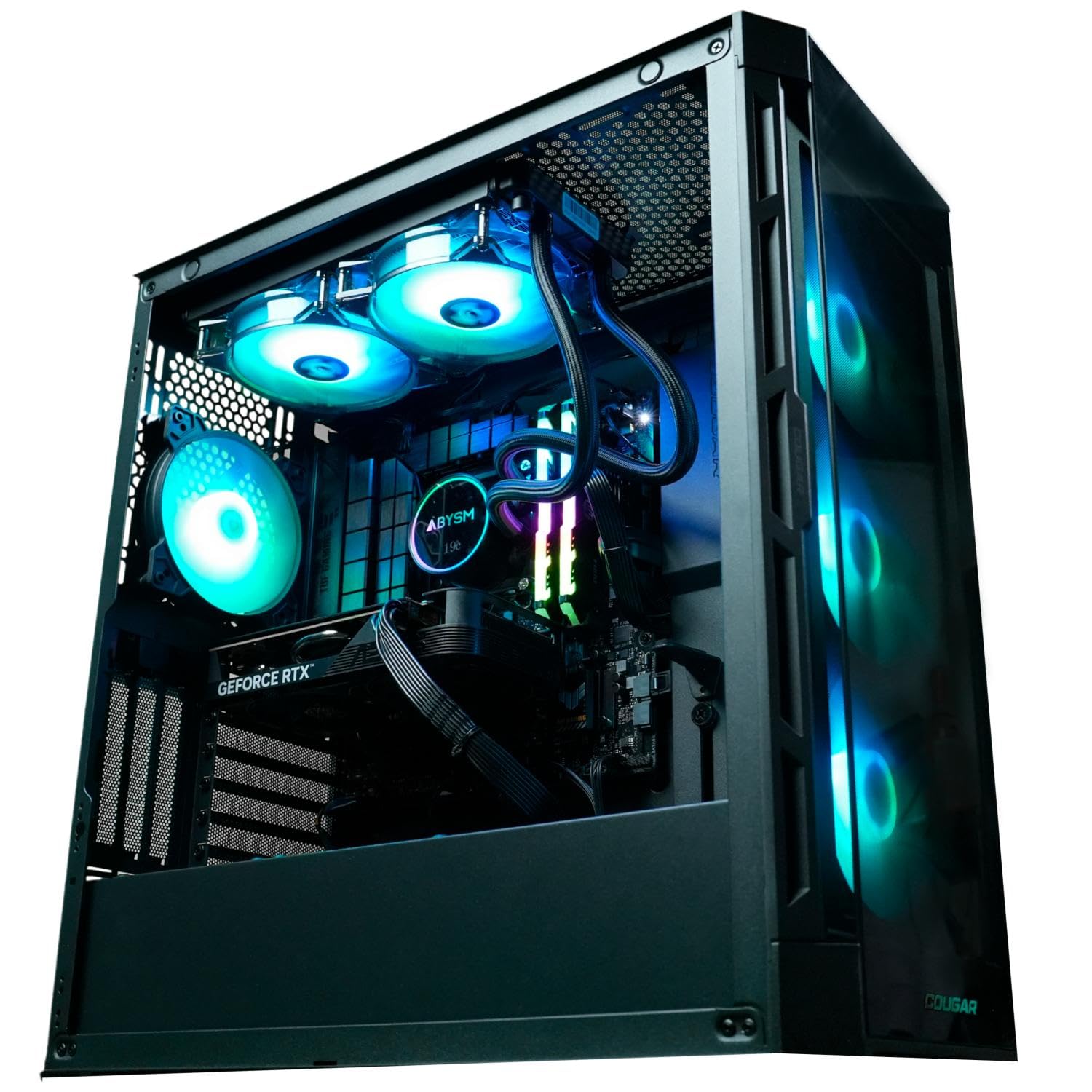 Epical-Q Ordenador sobremesa Gaming Poul EVO Intel Core i9 12900KF, 64GB, 2TB SSD NVME + 2TB HDD, RTX 5060 + Windows 11 Home