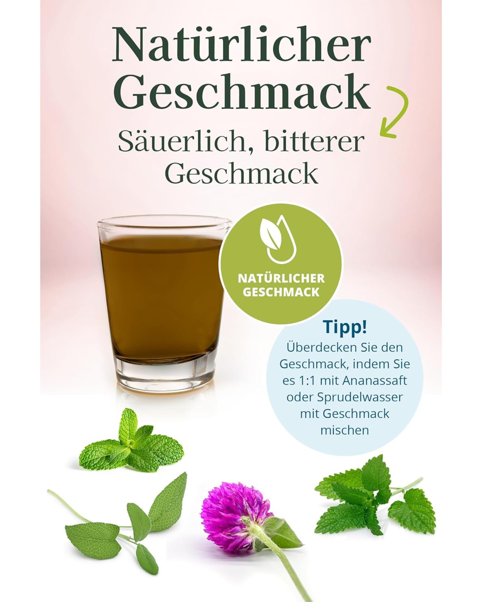 REGOMEO Rotklee-Extrakt 2 Liter für die Wechseljahre I Rotklee für Ruhe & Ausgeglichenheit in der Menopause I unterstützt bei Müdigkeit, Schlaflosigkeit & Hitzewallungen I mit pflanzlichem Östrogen