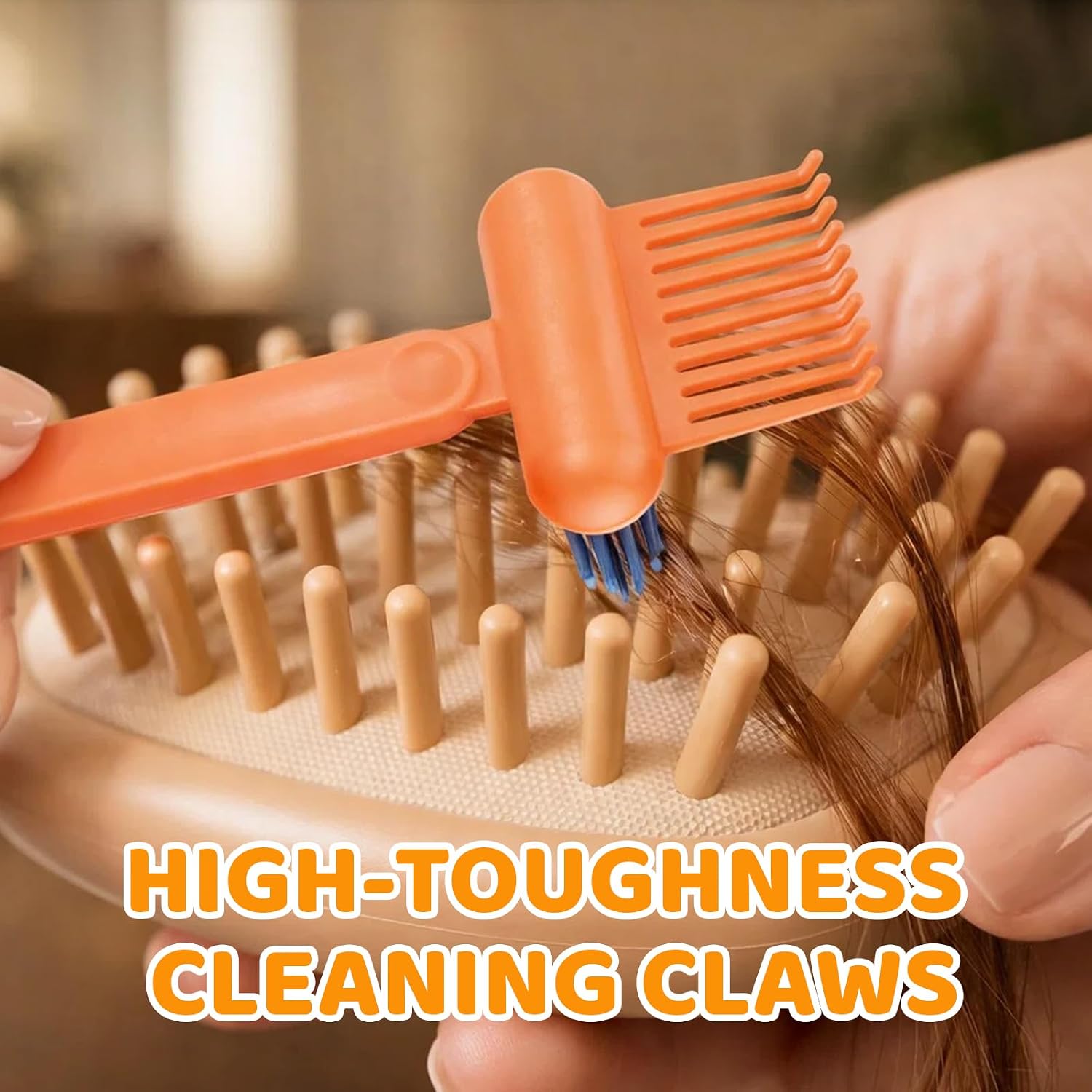 3PCS Hair Brush Cleaner Tool, Comb Cleaner, Hair Brush Cleaning Tool Suitable for Salon Professionals and Pet Enthusiasts