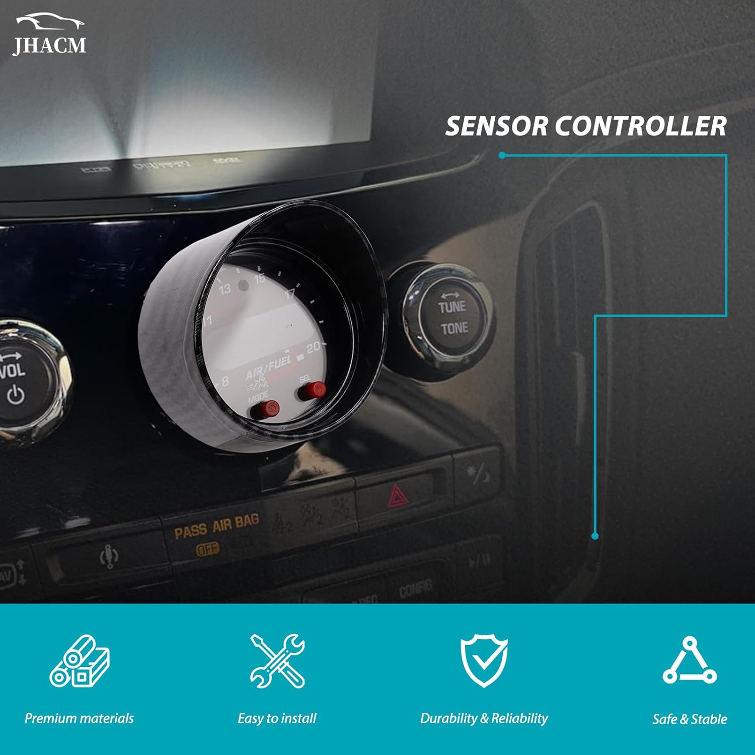 30-0334 Afro Sensor Controller (X-Series Wideband Ugo Gauge with Obie Connectivity) Fits for Ford Mustang 1986-1998,Chevrolet Camaro 1993-2007,Pontiac Firebird 1993-2006,Volkswagen Golf 2000-2004