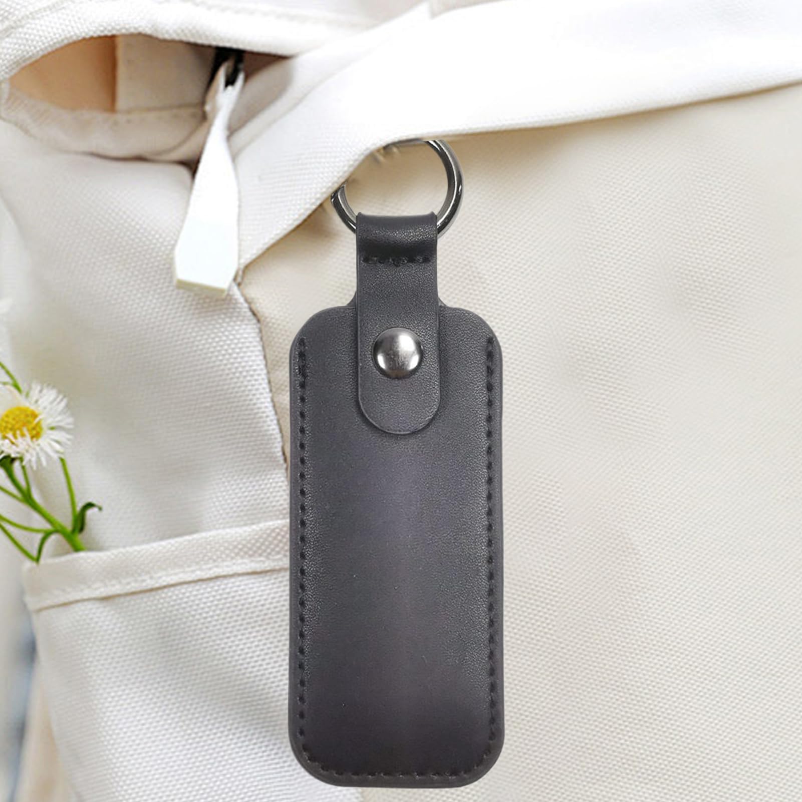Custodia per trasmissione flash: borsa portaoggetti USB in pelle artificiale con cerniera, organizer compatto per chiavette di memoria e elettronici, supporto da viaggio portatile per zaino