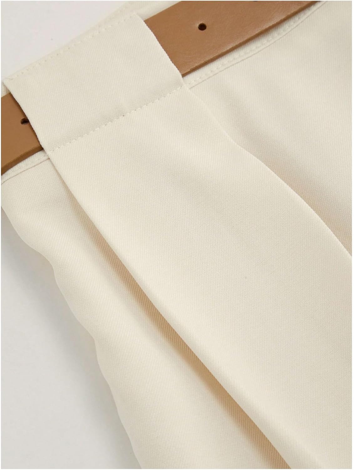 GORGLITTER Women's Pleated Dress Shorts Wide Leg Dressy 2026 High Waisted Office Work Business Belted Shorts with Belt - Image 3