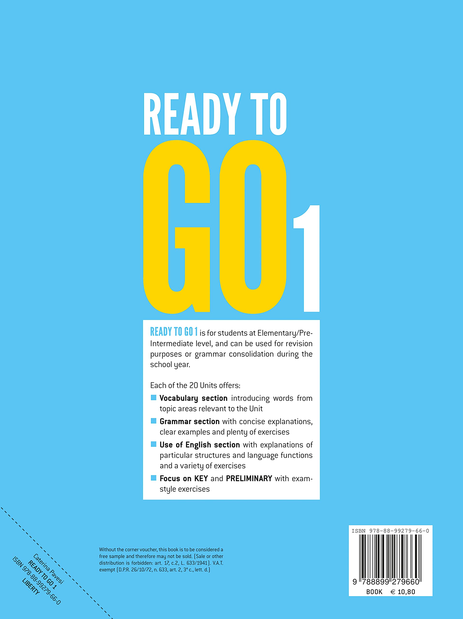 Ready to go [Lingua inglese]