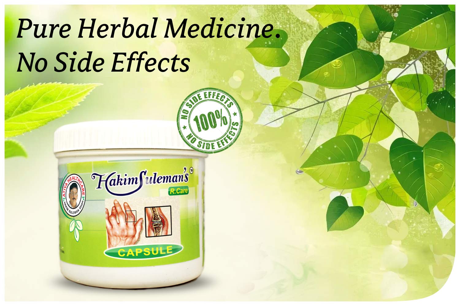 Buy Hakim Suleman's R Care A Herbal Medicine for Joints pain