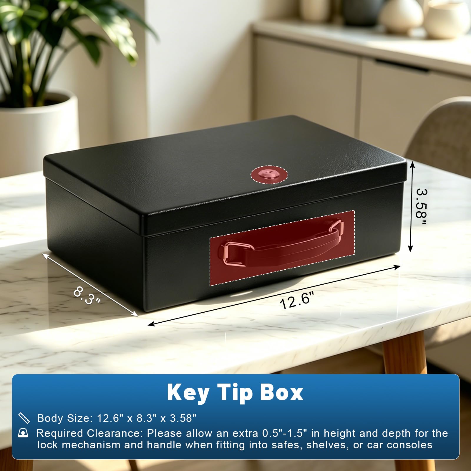 Fireproof Document Box - Protect Your Valuables -4 Fireproof Document Box - Protect Your Valuables -4