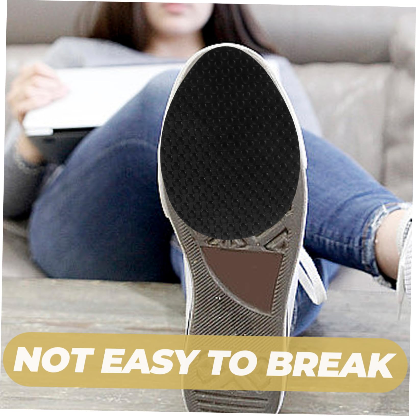 Didiseaon 50pares Almohadillas Antideslizantes Para Tacones Heel Pads De Gel Para Zapatos Protección y Estabilidad El Talón Instalación y