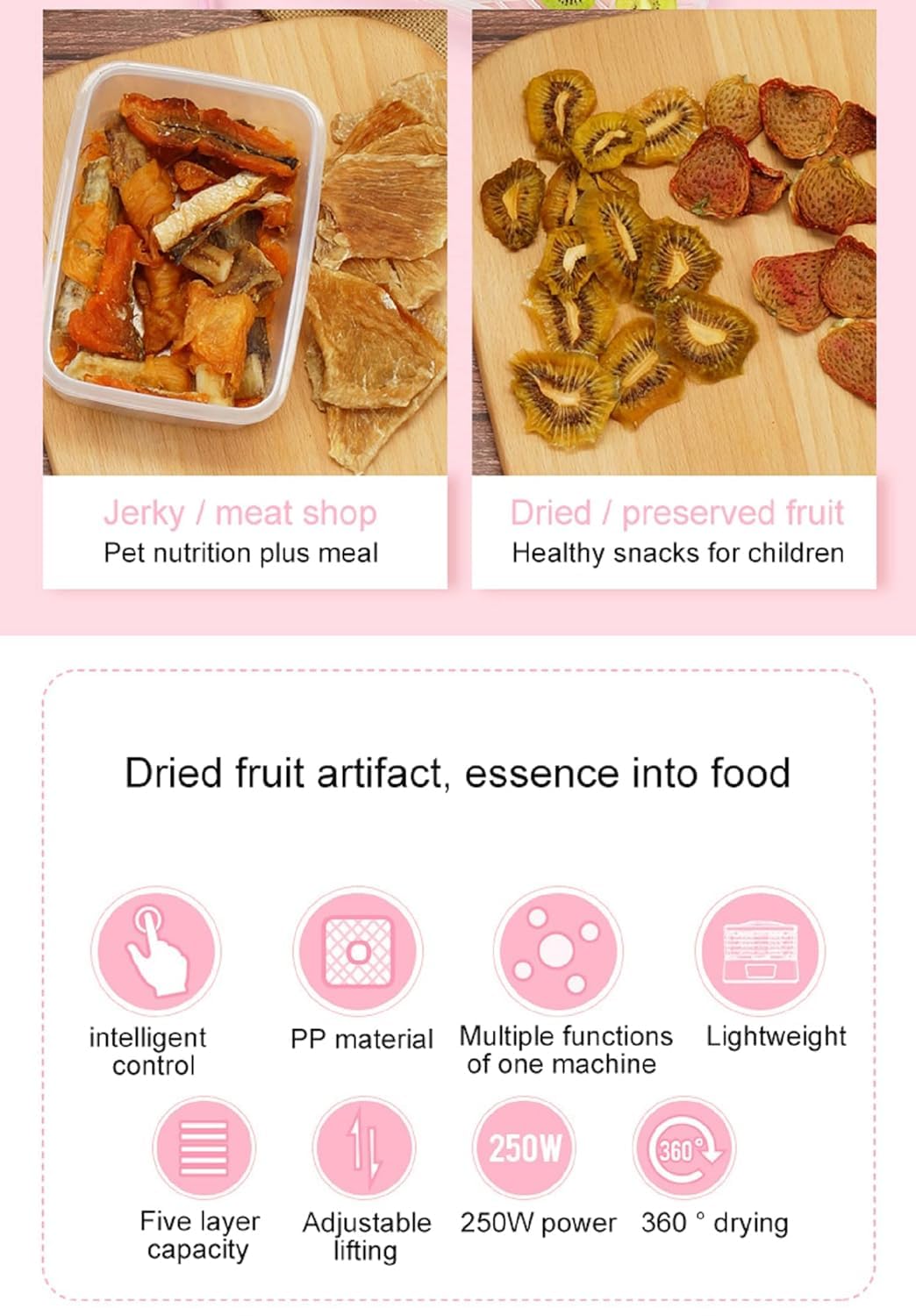 Divyabhav Food Dehydrator - Make Jerky & Snacks -3 Divyabhav Food Dehydrator - Make Jerky & Snacks -3