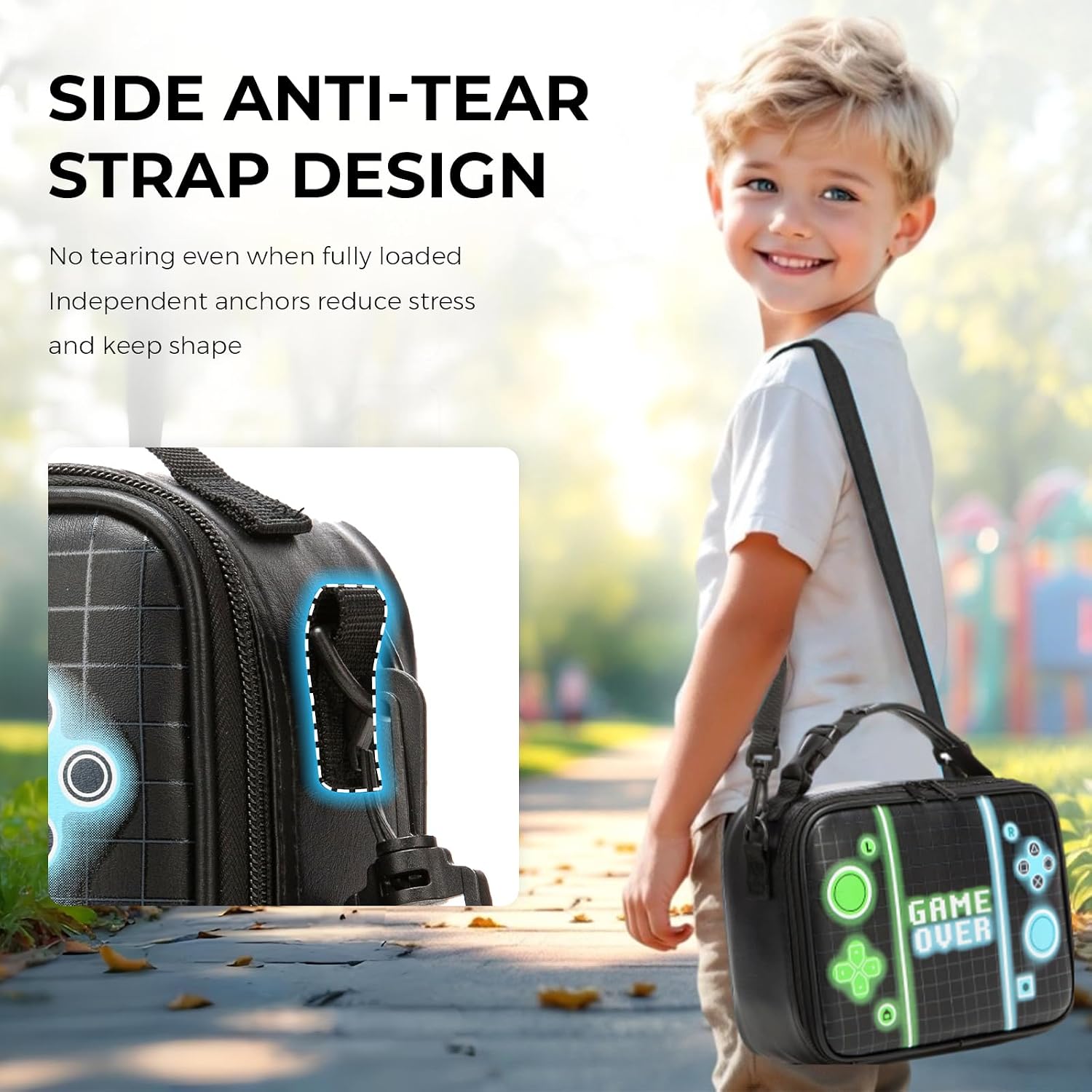 Game Console Boy Lunch Box Kids