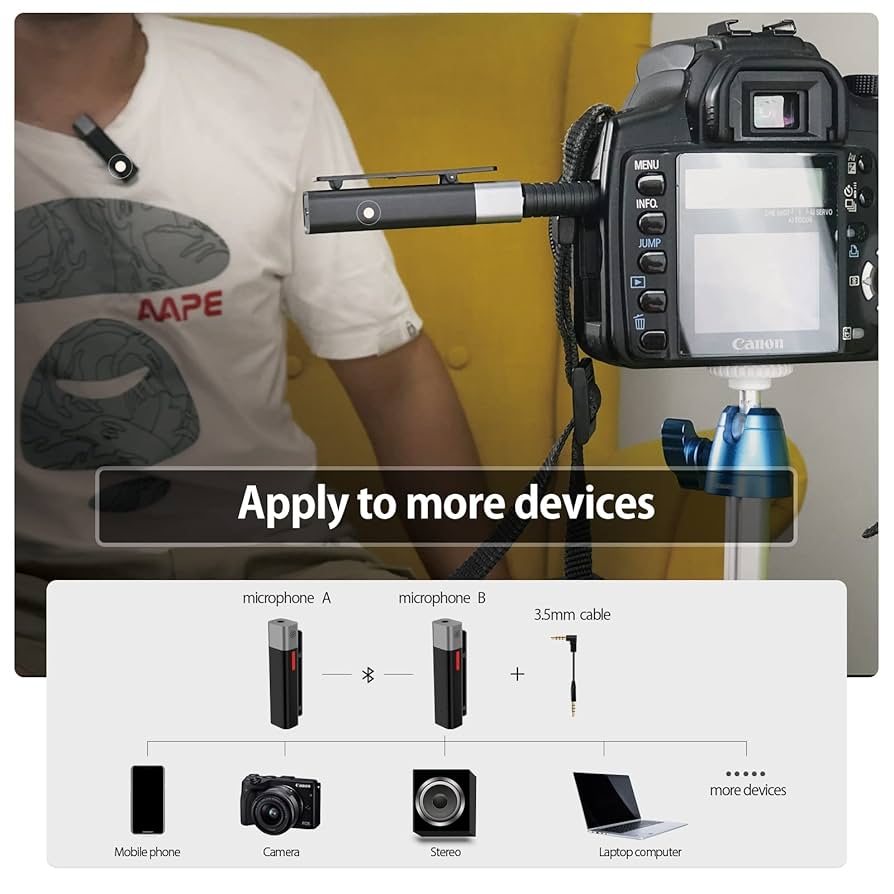 Amazon.co.jp: SabineTek SmartMike+ 充電式ワイヤレスBluetooth