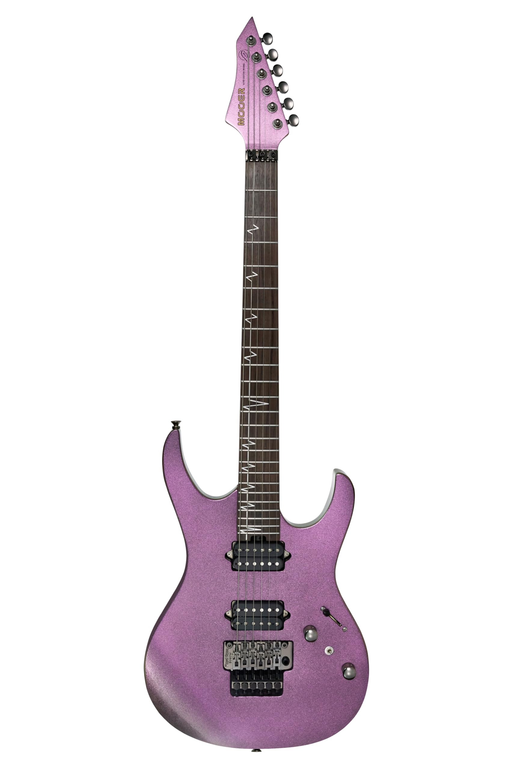新品 国内未発売 MOOER MMT100 FR Aurora Purple Mooer MMT100 FR Electric Guitar, Aurora Pink, Floyd Rose : Amazon