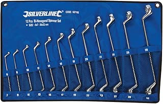 Silverline Offset Ring Spanners Set 12pce 6 - 32mm - coolthings.us