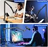 aokeo ak-49 microphone stand arm for hyperx quadcast solocast elgato wave shure sm7b blue yeti blue snowball broadcast studio program recording