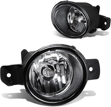 DNA MOTORING FL-ZTL-211-CH Fog Light Driver & Passenger Side [Compatible with 11-13 G37 / 13 JX35 / 08-10 M35 / 08-10 M45]