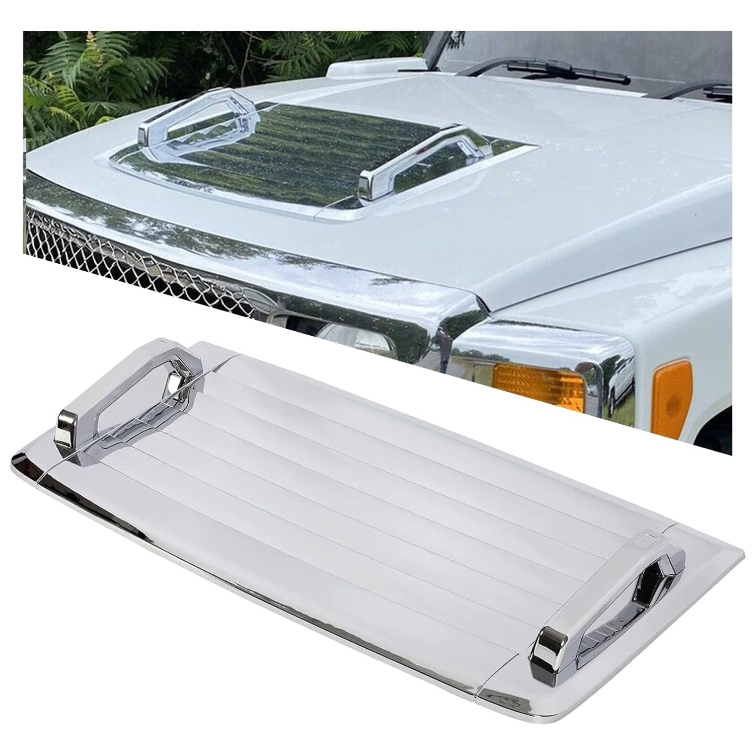 Amazon.com: KUAFU Hood Vent Compatible with 2006-2010 Hummer H3