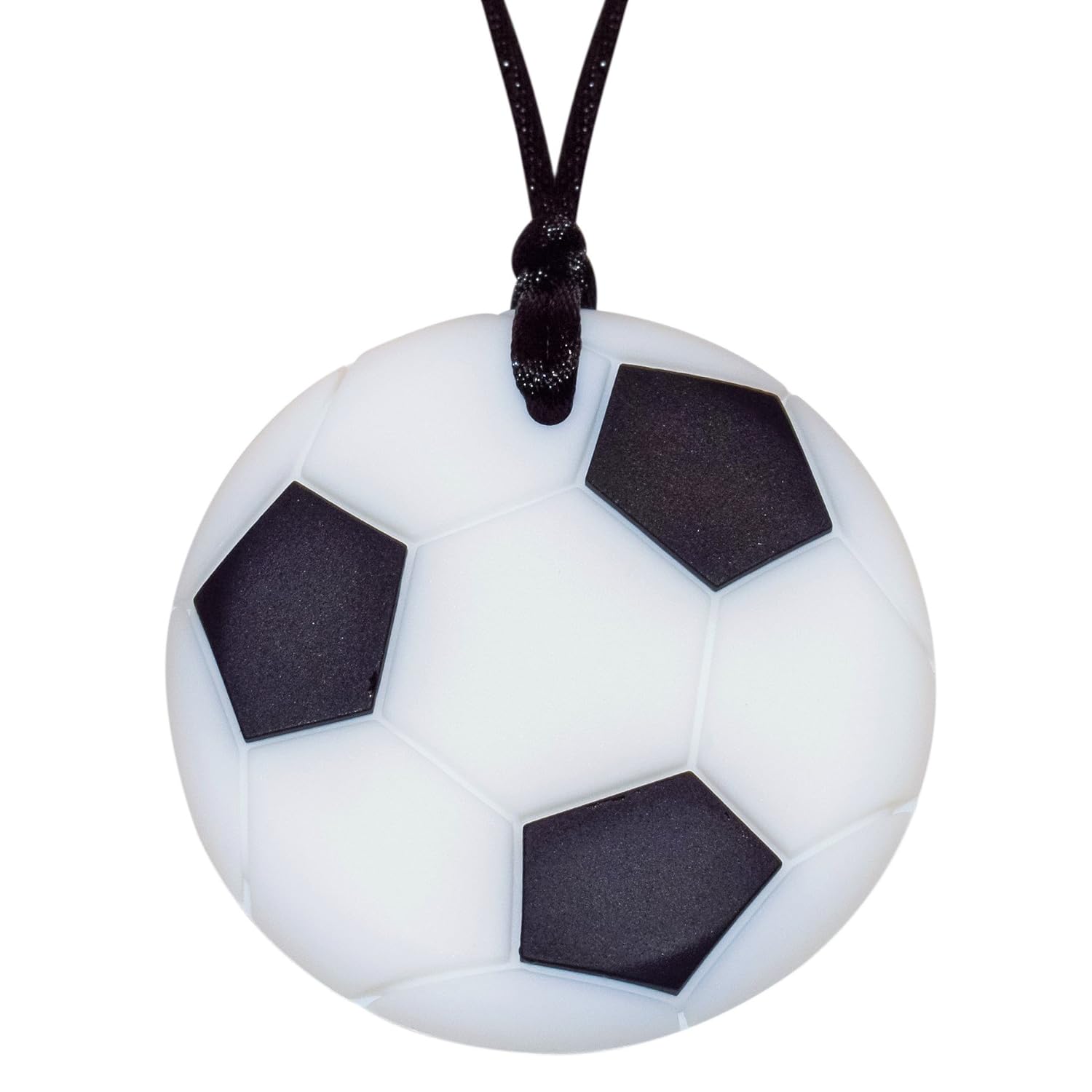 Munchables Soccer Ball Chew Necklace for Kids – Sensory Chew Jewelry
