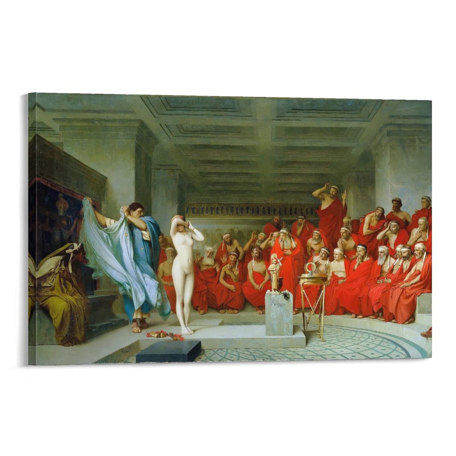 Amazon.co.jp: ポスターJean Léon Gérômeアカデミーの画家ジャン