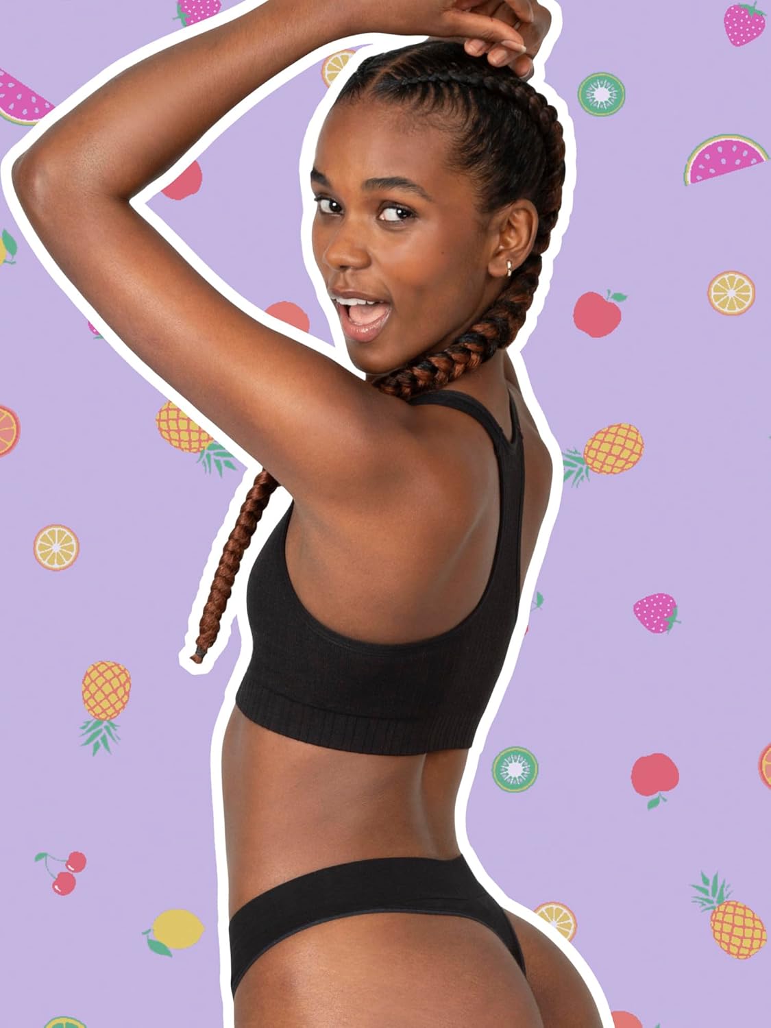 Fruit of the Loom A Fresh Collection Sneak Chic 3-Pack Women's Seamless Thong - For Ultimate Comfort & Invisible Style - Image 4