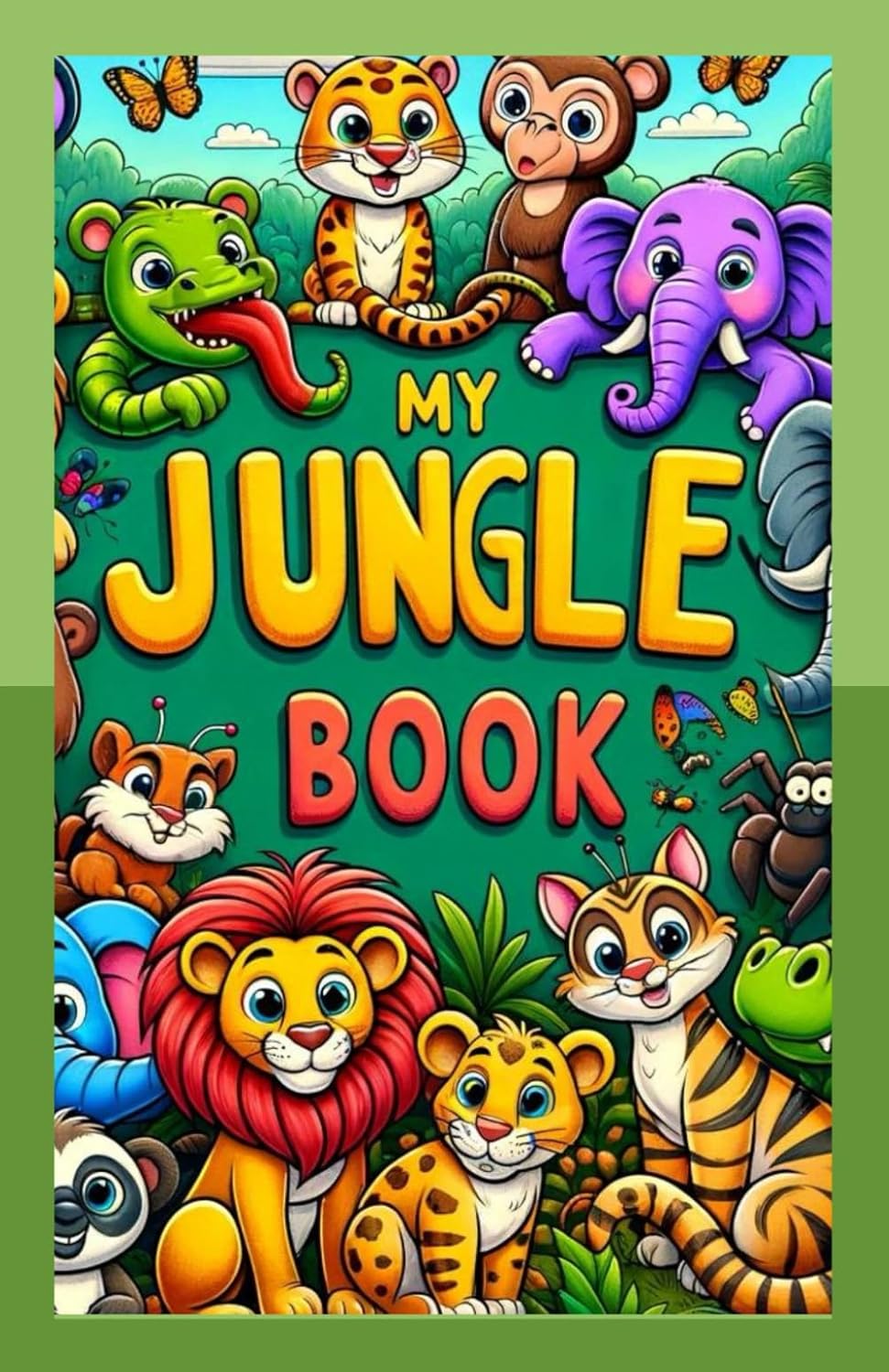 My Jungle Book: Coloring Book for Kids