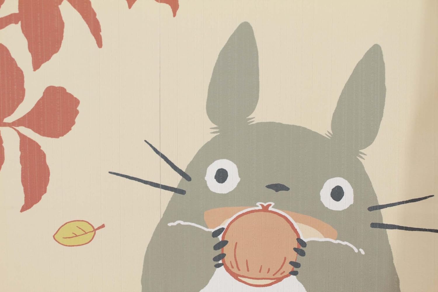 Japanese Noren Curtain Tapestry Totoro Forest Size: 85 × 150cm 10-318