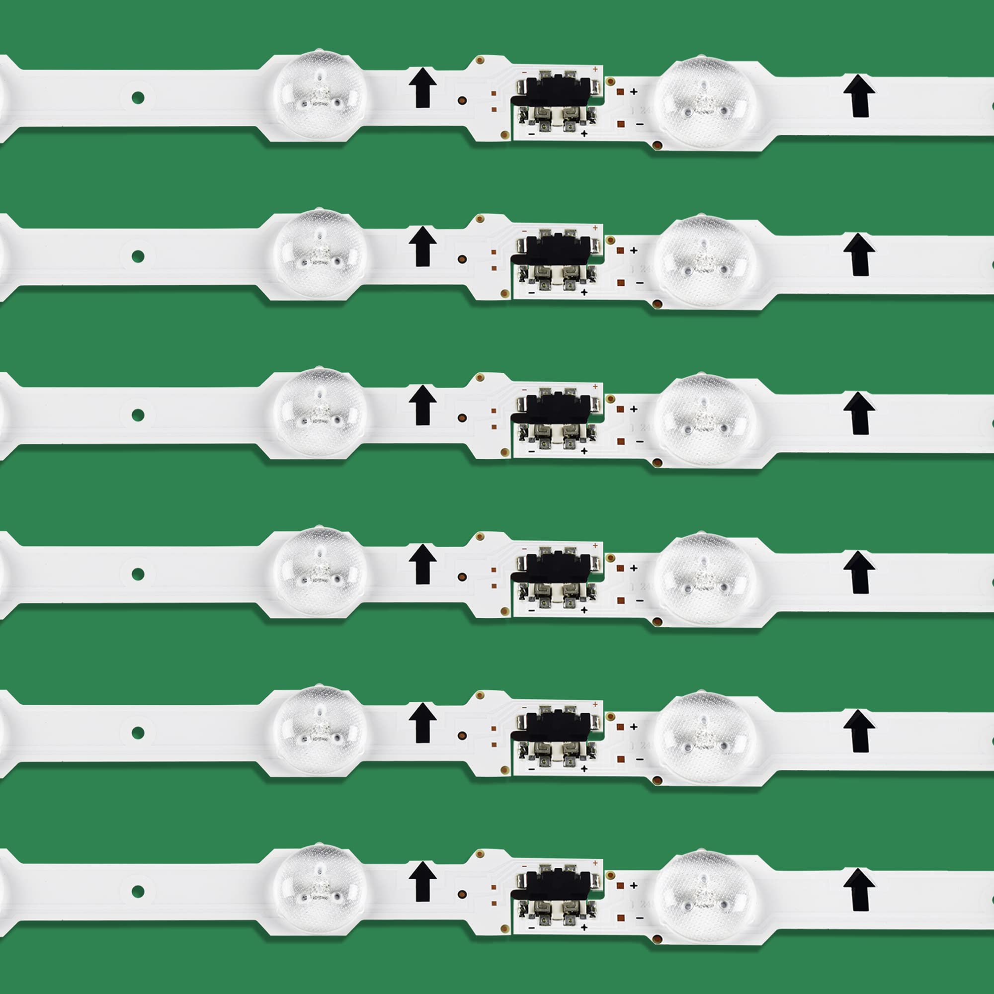 12 PCS Led-hintergrundbeleuchtung Streifen Fit for Samsung UE50HU6900S UN50HU6900F UN50HU6950F UE50HU6900 UE50HU7000 UA50HU7000 CY-GH050HGNV3H