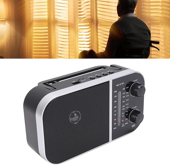 Radio portátil ciciglow AM FM SW retro Bluetooth miniatura 4