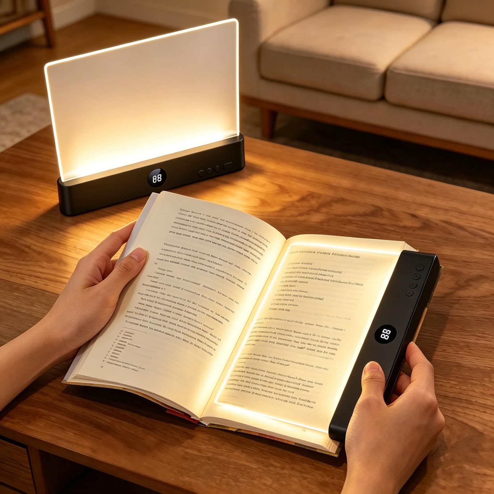 Choudao LED Book Light & Night Light 2 in 1