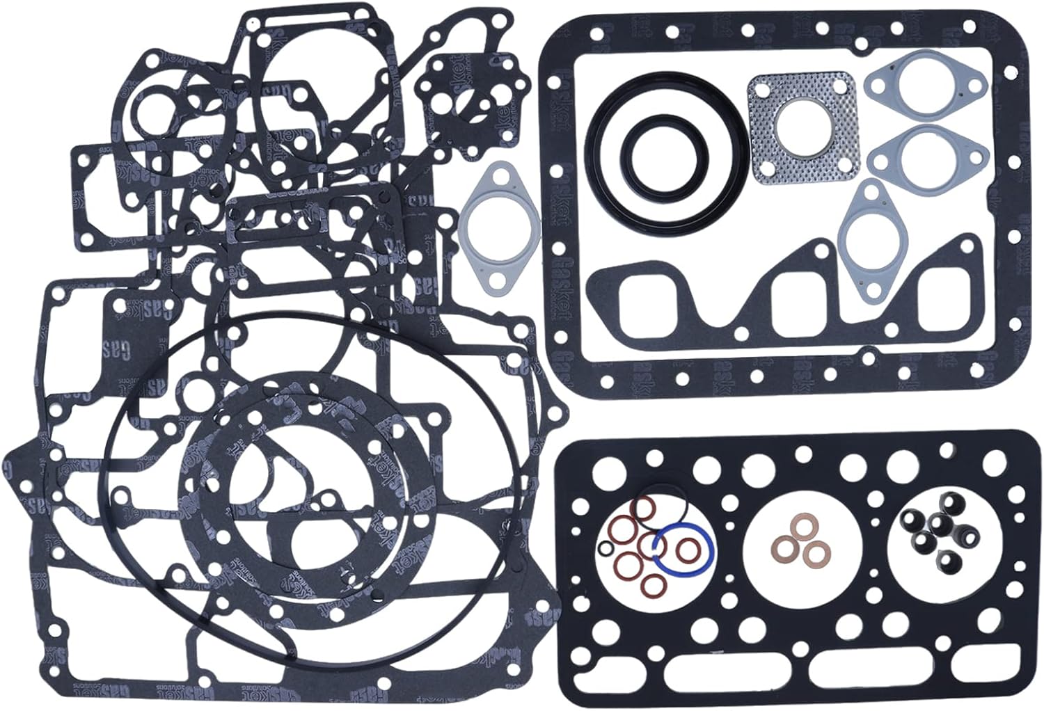 FridayParts Full Gasket Kit Compatible for Kubota DH1101 Engine L245 L245DT Tractor Replacement