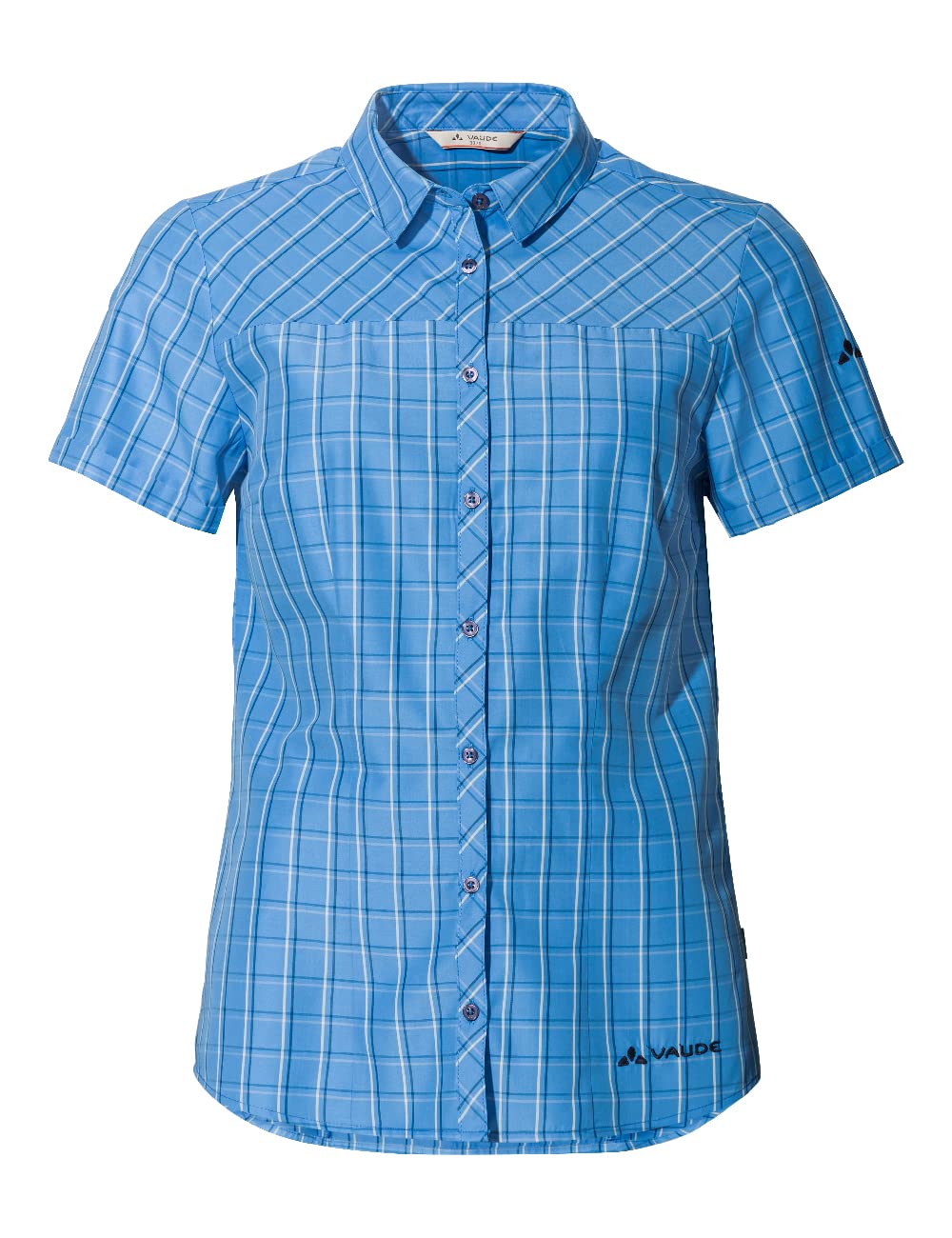 VAUDE Women's Tacun Shirt II, Damenbluse, Blue Jay, 34