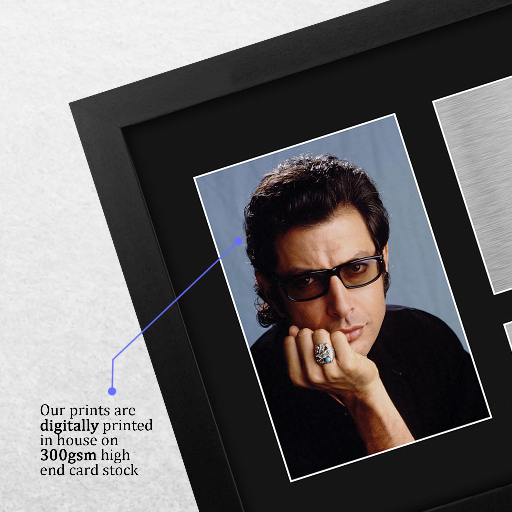 Amazon.com: HWC Trading Jeff Goldblum Jurassic Park Framed Gifts